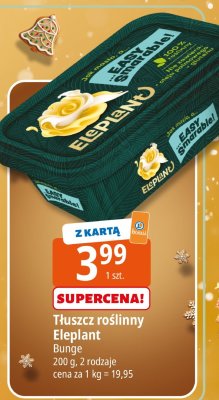 Tłuszcz roślinny Eleplant Bunge promocja w Leclerc