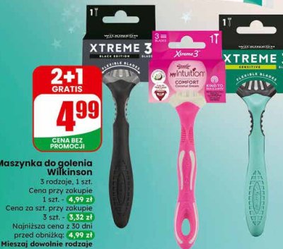 Maszynka do golenia Xtreme 3 Intuition Comfort promocja w Dino