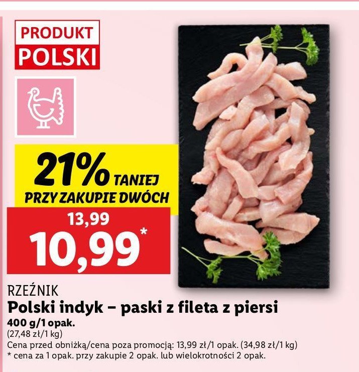 Indyk paski Rzeźnik codzienna dostawa promocja