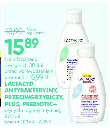 Emulsja do higieny intymnej - zapas Lactacyd przeciwgrzybiczny promocja w Super-Pharm