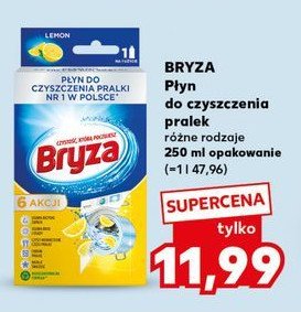 Płyn do czyszczenia pralki lemon Bryza lanza promocja