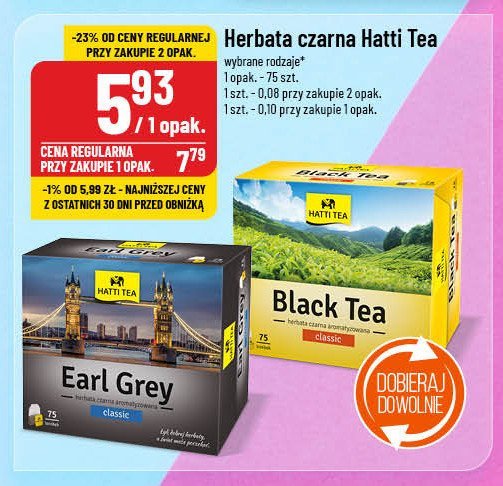 Herbata Hatti tea promocja w POLOmarket