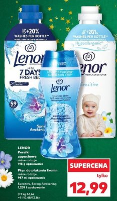 Płyn do płukania tkanin LENOR różne rodzaje 987 ml promocja w Kaufland