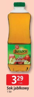 Sok jabłkowy Jafaden 1 litr promocja w Leclerc
