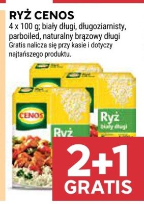 Ryż Cenos, różne rodzaje promocja w Stokrotka