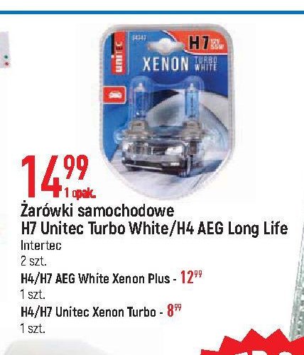 呕ar贸wki h7 aeg white xenon plus Unitec promocja