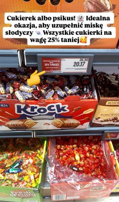 Cukierki promocja w Lidl