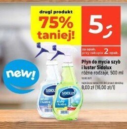 Płyn do mycia szyb i luster Sidolux różne rodzaje, 500 ml promocja w Dealz