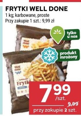 Frytki proste promocja w Stokrotka