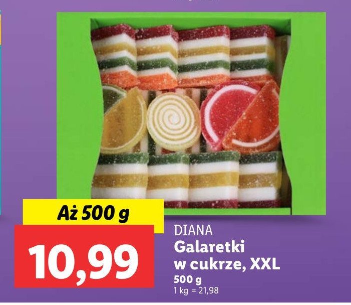 Galaretka w czekoladzie Diana promocja