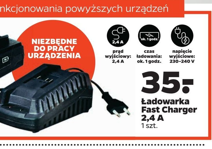 艁adowarka fast charger 2.4a Tooltec promocja