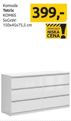 Komoda promocja w Black Red White