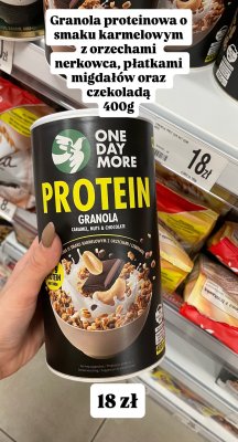 Granola proteinowa karmel, orzechy, czekolada promocja w Dealz