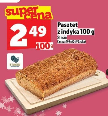 Pasztet z indyka 100g promocja w TOPAZ