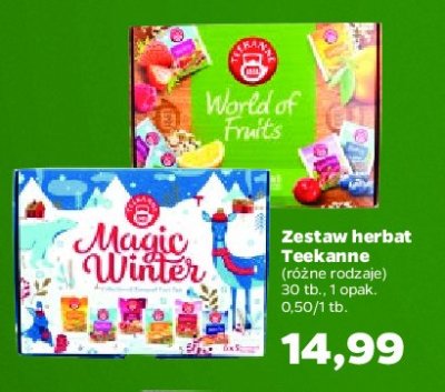 Zestaw herbat fruits collection Teekanne world of fruits promocja