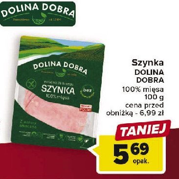 Szynka 100% mi臋sa Dolina dobra promocja