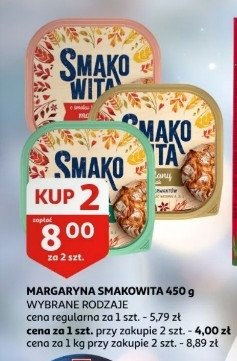 Margaryna Smakowita lekko solona promocja