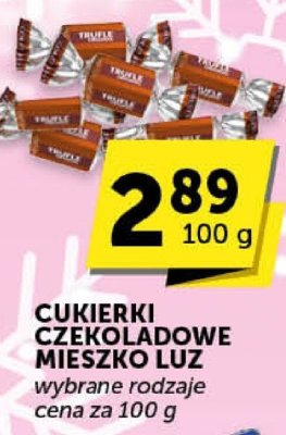Cukierki czekoladowe Mieszko Luz promocja w ABC