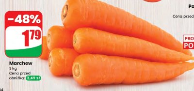 Marchewka konserwowa w kostce Wojna promocja w Dino