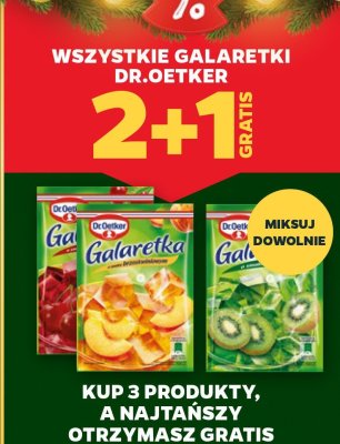 Galaretka Dr.Oetker promocja w Netto