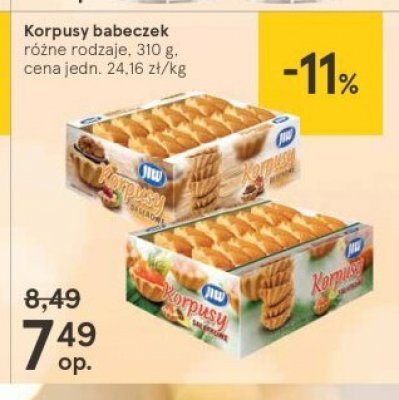 Korpusy babeczki s艂odkie Tesco mw promocja