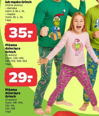 Piżama dziecięca  promocja w Netto