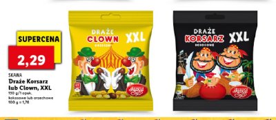 Draże xxl orzeszki clown Skawa promocja