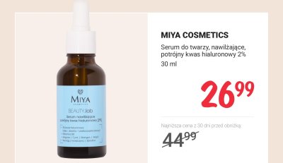 Serum do twarzy nawilżające promocja w Rossmann