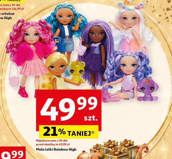 Lalka rainbow high promocja w Auchan