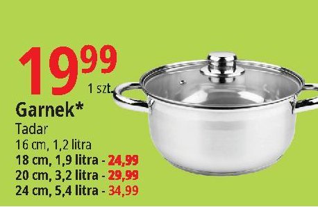 Garnek 24 cm Tadar promocja