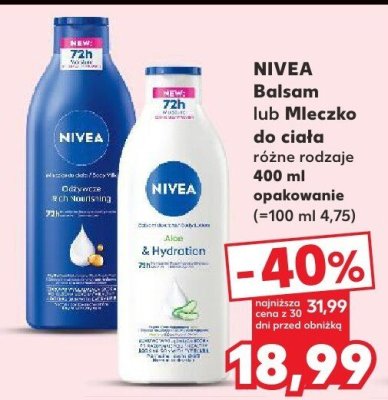 Balsam do ciała różne rodzaje promocja w Kaufland