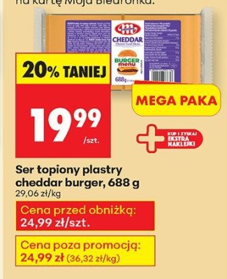 Ser promocja w Biedronka