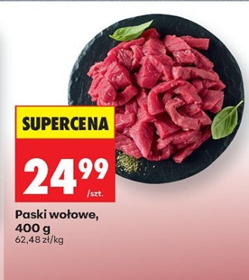 Paski wołowe promocja w Biedronka