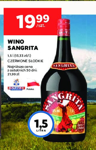 Wino SANGRITA promocja