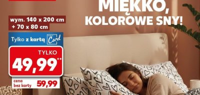 Pościel dwustronna  140x200 cm +2x 70x80 cm promocja w Kaufland