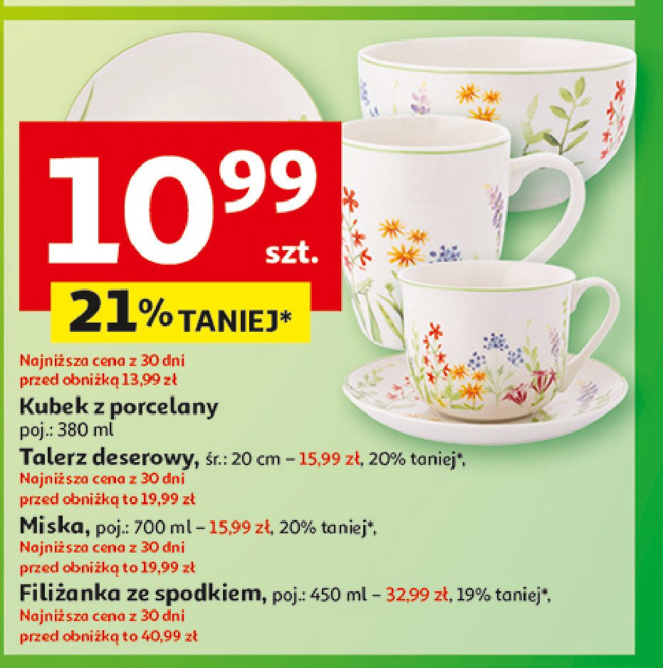 Talerzyk deserowy 20 cm promocja w Auchan