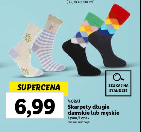 Skarpety damskie d艂ugie Moraj promocja
