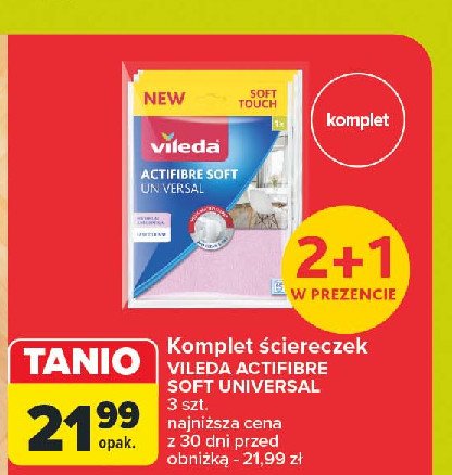 Ściereczki uniwersalne Vileda promocja