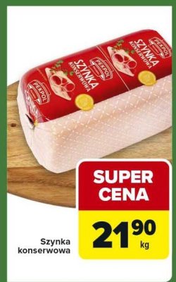 Szynka konserwowa St贸艂 so艂tysa promocja w Carrefour Express