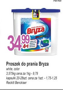 Kapsu艂ki do bieli i kolor贸w Bryza expert power gel caps promocja