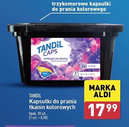 Kapsułki do prania color Tandil promocja