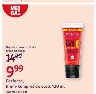 Krem-kompres do stóp i zrogowaciałych pięt Perfecta promocja w Rossmann