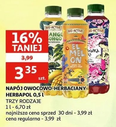 Napój sakura Big-active promocja