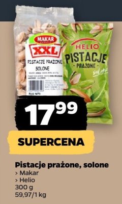 Pistacje prażone, solone promocja w Netto