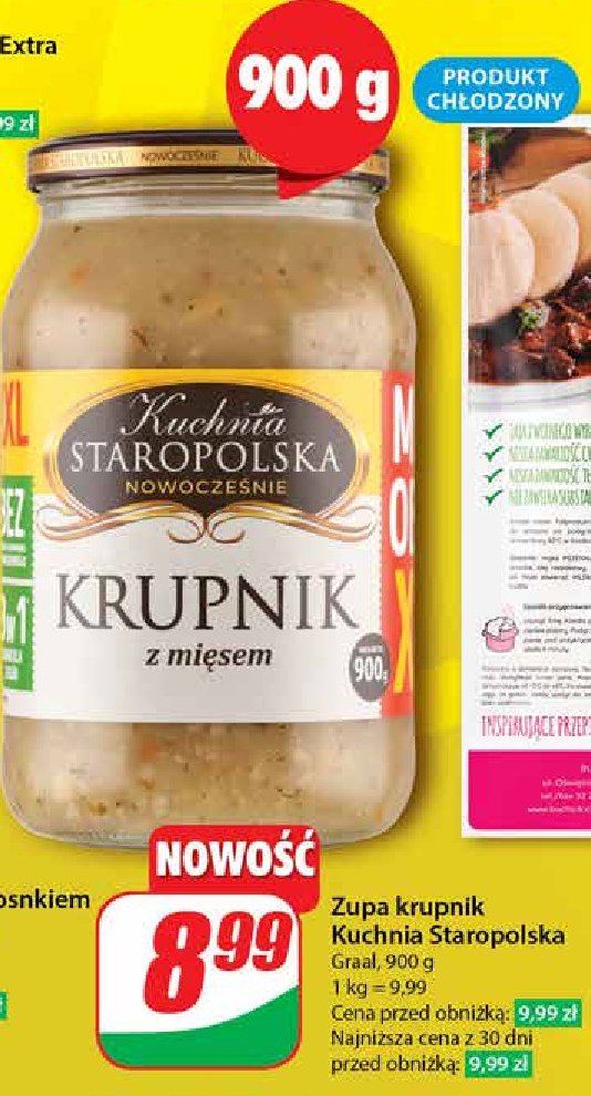 Krupnik z mięsem Kuchnia staropolska promocja