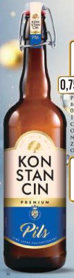 Piwo Pils  5% Konstancin promocja w Dino