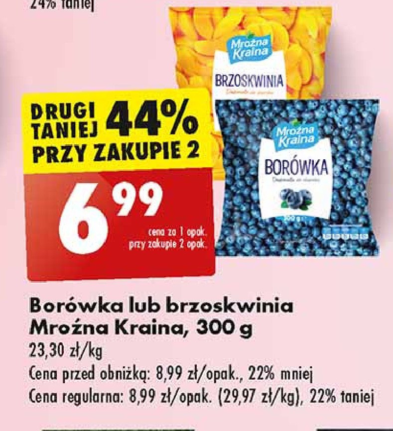 Brzoskwinia Mroźna kraina promocja