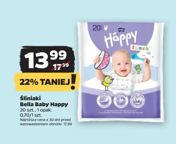 艢liniak higieniczny jednorazowy Bella happy promocja