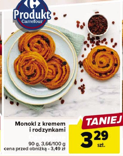 Ciastko z cynamonem monoki promocja