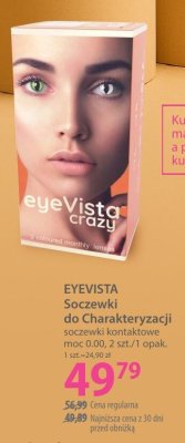 Soczewki kontaktowe do charakteryzacji EYEVISTA promocja w Hebe